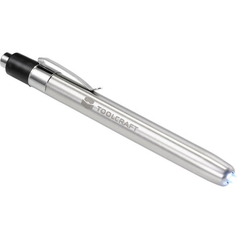 TOOLCRAFT TO-7429866  Penlight batteriebetrieben   Silber