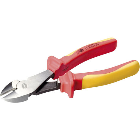 TOOLCRAFT  TO-8096811 VDE Kraft-Seitenschneider mit Facette 180 mm