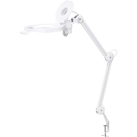 TOOLCRAFT TO-8194404 Lampe loupe UV à LED Klemm Grossissement=1.75 x, 4.75 x 133 mm Classe d'efficacité énergétique 2021 F (A - G) D291862