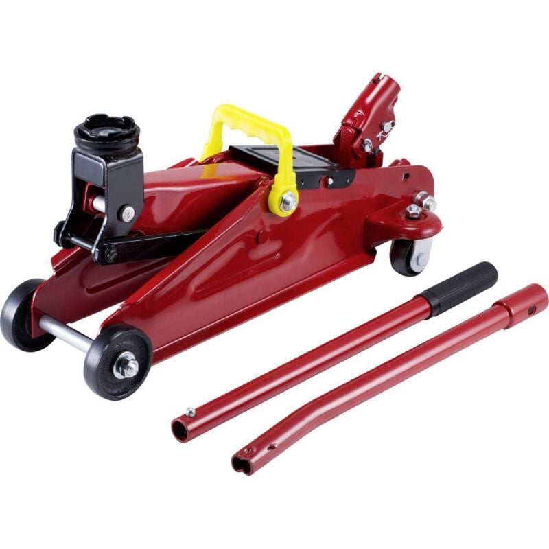 Toolcraft - TO-8578956 Cric rouleur 2 t Hauteur de travail: 135 - 335 mm