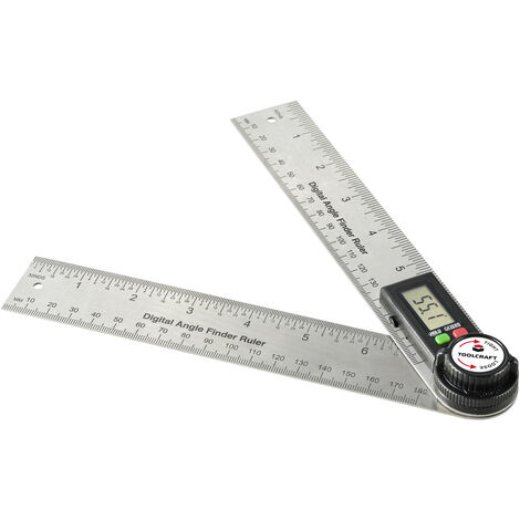 TOOLCRAFT  TO-8706177 Digitaler Winkelmesser    360 °