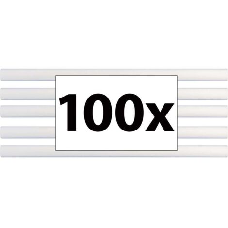 TOOLCRAFT TO-8997033 Bâtons de colle Ø 11 mm x (L) 200 mm transparent 2 kg 100 pc(s) R007992