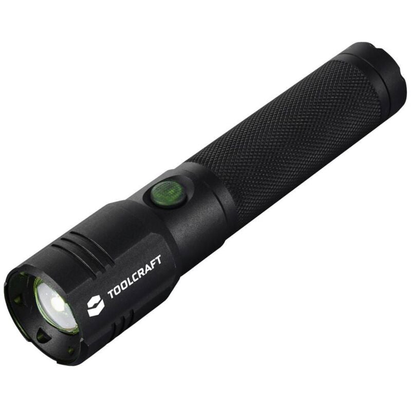 TO-9469530 led Lampe de poche taille du point réglable à batterie 2000 lm 4 h 238 g - Toolcraft