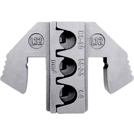 TOOLCRAFT TO-9616536 Mors de sertissage pour contact K SPT (SWS), pour contact MCP(SWS) 0.5 à 4 mm² adapté pour marque (pinces) TOOLCRAFT A733953