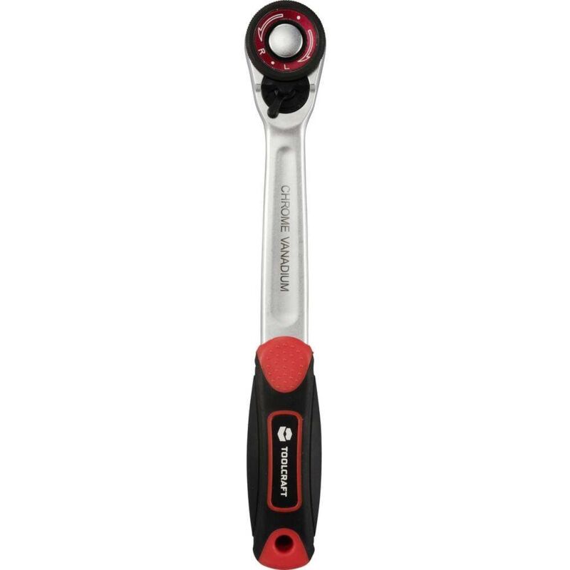 Image of TO-9626403 Cricchetto con levetta d'inversione 1/4 (6.3 mm) 13.5 cm - Toolcraft