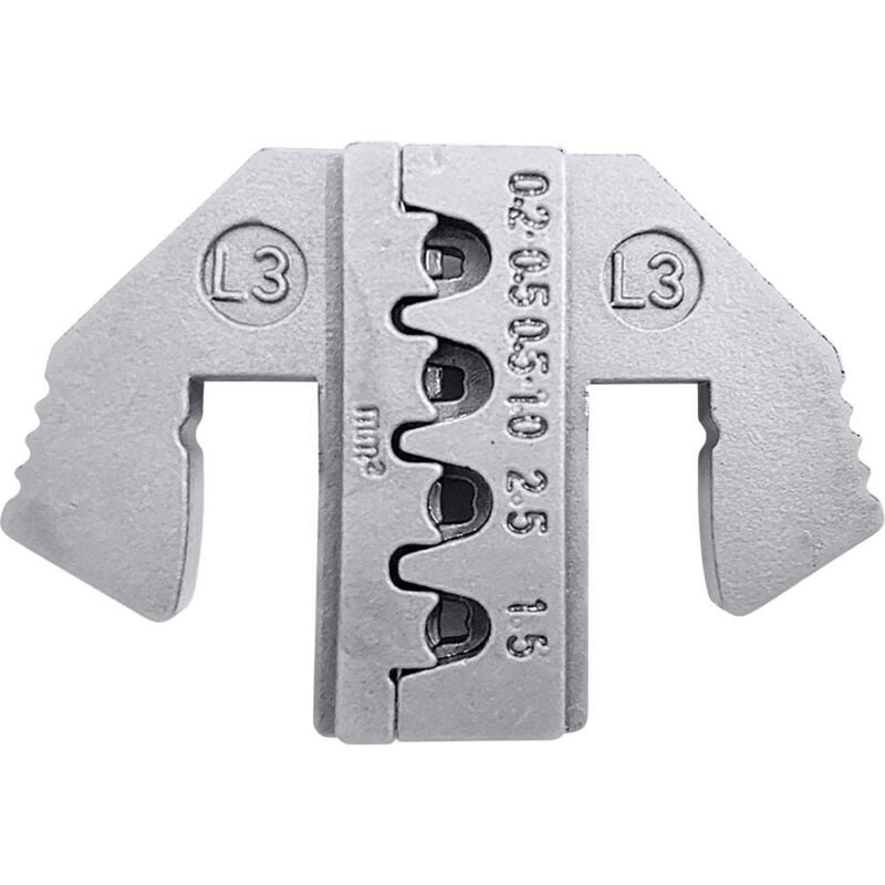 Toolcraft - TO-9627225 Matrice à sertir pour contact jpt 2.8K (sws), pour contact plat jpt 0.2 à 1.5 mm²