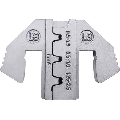 TOOLCRAFT TO-9627237 Matrice à sertir TE CI 2 , pour ST, pour contact plat JPT, pour contact JT 0.5 à 2.5 mm² A707403