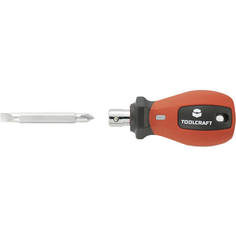 TOOLCRAFT  Werkstatt 8 in 1 Schraubendreher mit Wendebit
