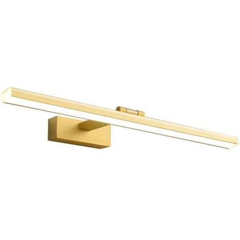 Toolight – Applique murale LED 60cm – Métal et plastique – Lumière chaude 12W – Résistante aux rayures – Pour salle de bain - 1-POINTS