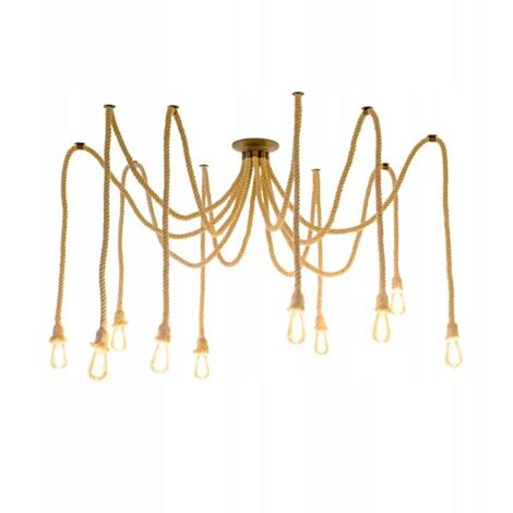 TOOLIGHT HÄNGELAMPE APP682-10CP SPIDER BLACK