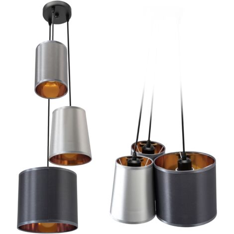 TOOLIGHT LAMPE APP971-3CP  GREY GOLD