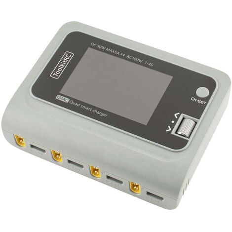 Toolkit RC Chargeur de modélisme 5 A LiHV, Li-ion, LiFePO, Li-polymère, NiMH, plomb Fonction déchargement