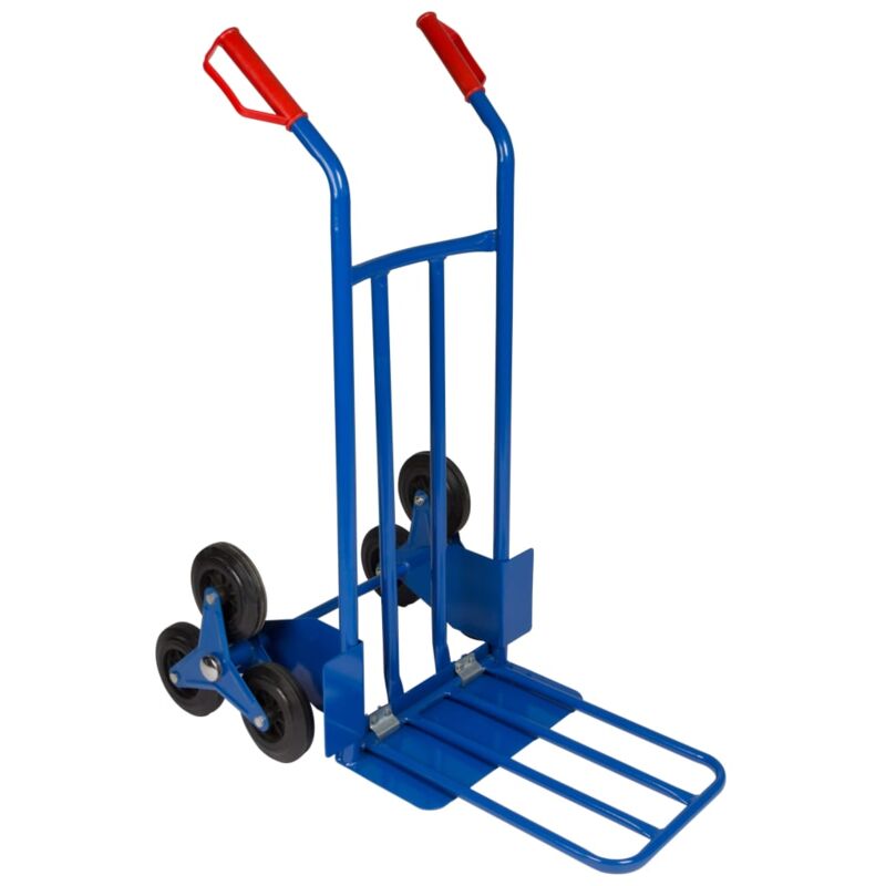 

Toolland Carretilla de mano para subir escaleras 150 kg - Azul