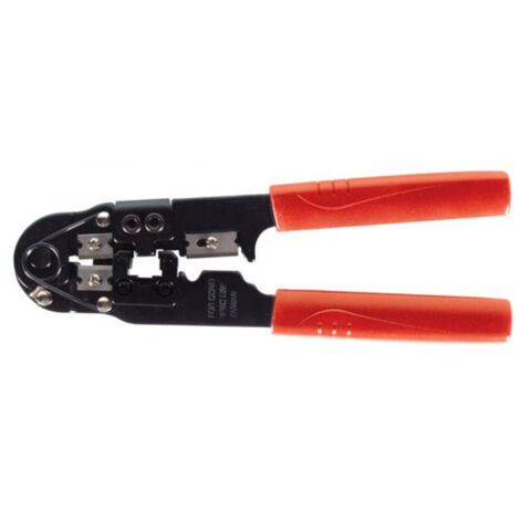 Toolland Crimpzange, für 8P8C (RJ45) modularen Stecker