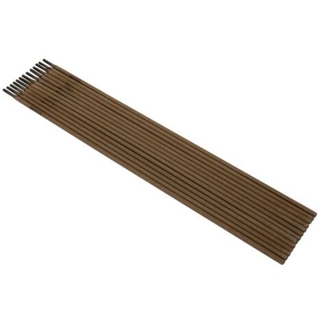 Toolland Elettrodi per saldatura rutilici Ø3,2 x 350 mm, ideali per tutte le posizioni di saldatura, 14 pezzi