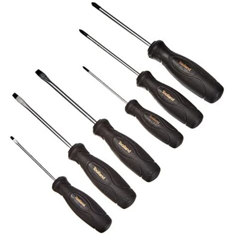Toolland Set di cacciaviti a taglio/Phillips, 6 pezzi