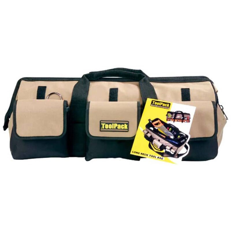 

Bolso de herramientas Long Neck negro/beis 58x26x26cm 360.020 - Beige - Toolpack