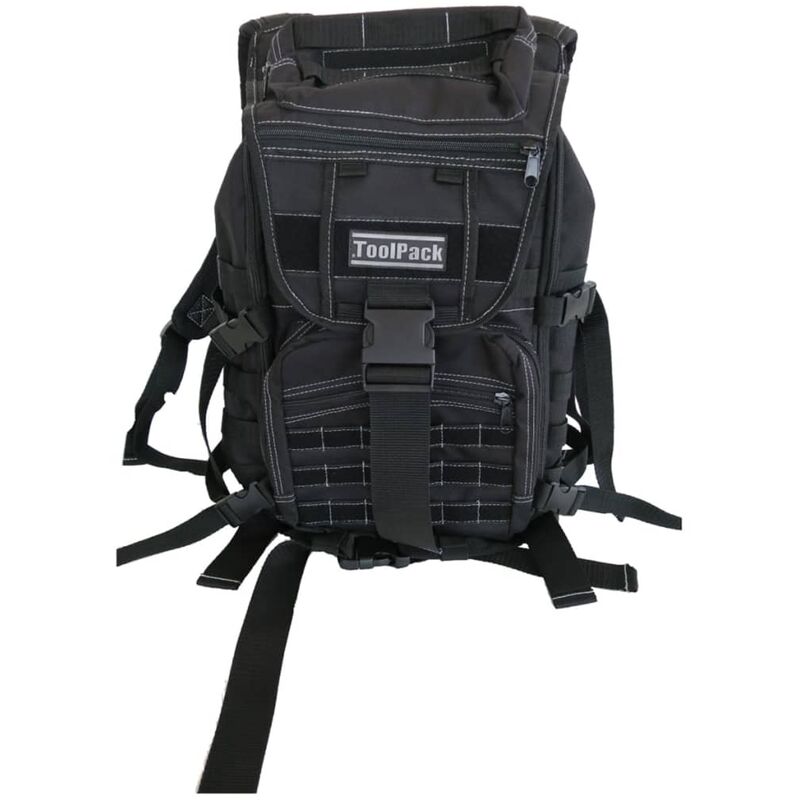 

Mochila multifuncional Budge negra 30x22x50 cm 360.106 - Negro - Toolpack