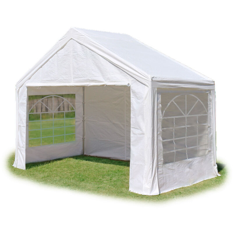 Toolport Storage Tent 3x6 M Pvc 700 N Waterproof Shelter Grey