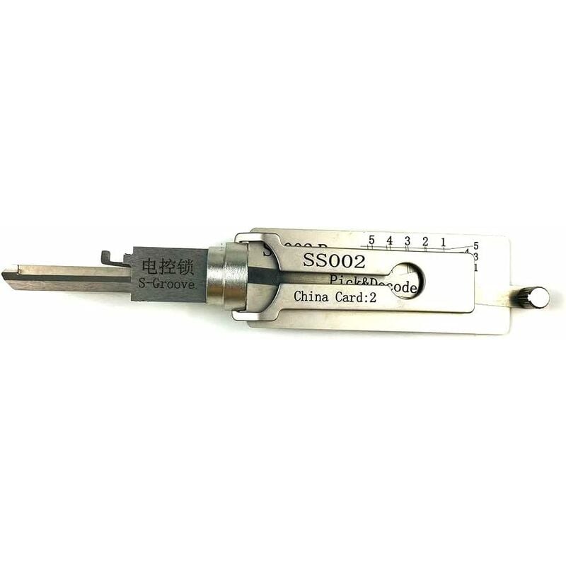 Tools SS002 Outils de décoration et de crochetage pour serrure de contrôle électrique, serrure de porte