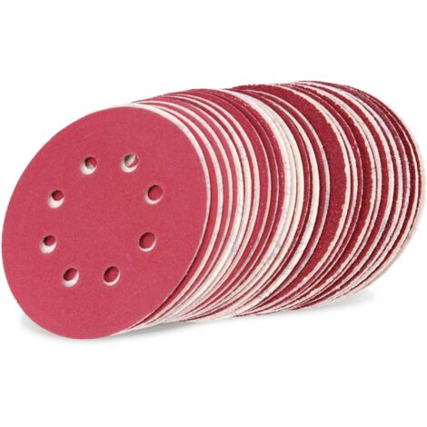 TOOLTECH Schleifscheiben-Set, Ø 125 mm, 50 Stück
