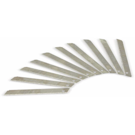 TOOLTECH Universalmesser-Ersatzklingen, 9 mm, 10 Stück