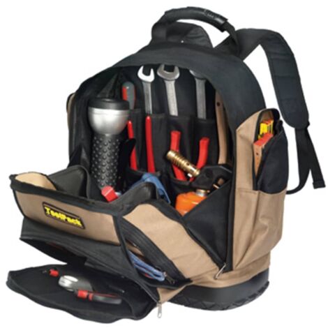 TOOLVIZION ToolPack Rucksack mit Gummiboden