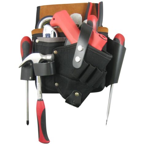 TOOLVIZION TPC PRO Werkzeug-Gürteltasche, inkl. Akkumaschinenhalter