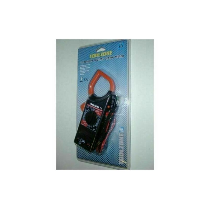 Toolzone - 1000AMP clamp on digital multimeter ac/dc, Volts, Amps & Ohms