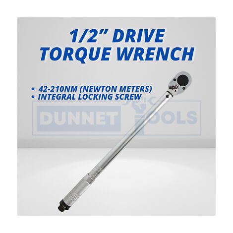 toolzone SS174 1/2" Torque Wrench, Blue