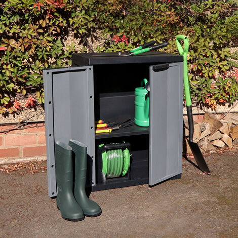 Outdoor storage cabinets