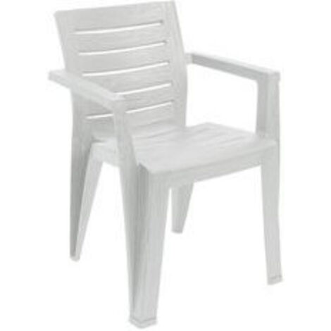 Toomax Sedia con Braccioli MAREA 967 Bianco