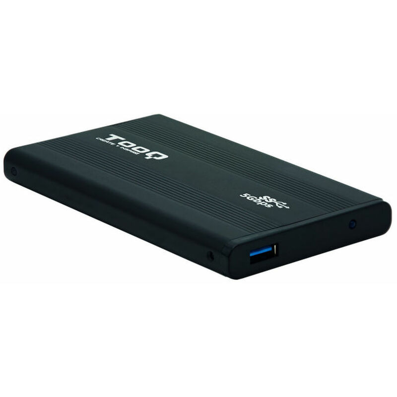 

Caja Externa AAACET0179 HD 2.5' SATA III-USB 3.0 FAT32 / NTFS / eXT2 / HFS Aluminio Negro - Tooq