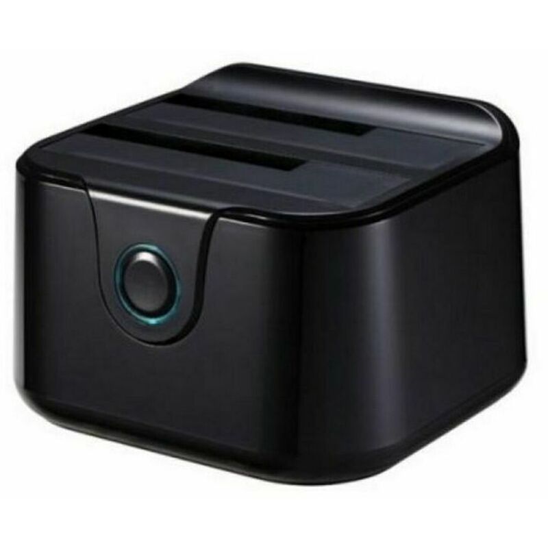 

Dock Station Dual TQDS-802B 2.5'-3.5' HDD SATA USB 3.0 Negro - Tooq