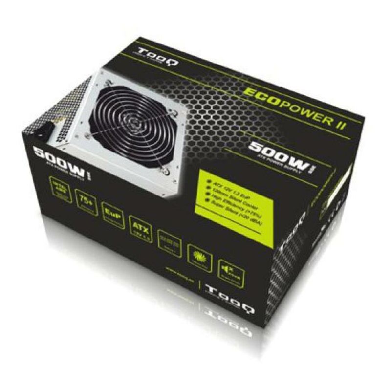 

TooQ Fuente de Alimentación TooQ TQEP-500SSE ATX 500W