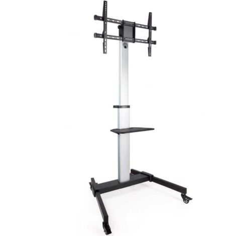 TooQ Hera Bodenständer de Aluminium-Rollenständer de für 37"-86" Bildschirme