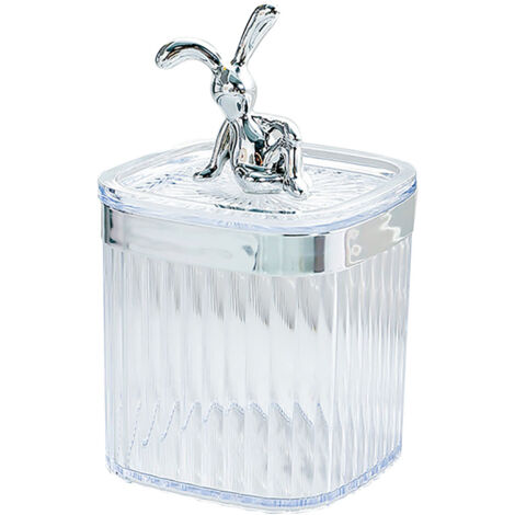 Toothpick Holder Large Capacity Fashion Look Toothpick Container Storage Box Jar for Home Restaurant Transparent