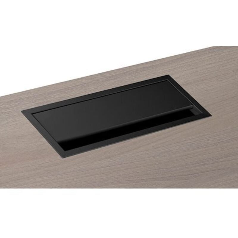 Sans Marque - Top access Arch métal l 24 x p 10 cm - noir - Maxiburo