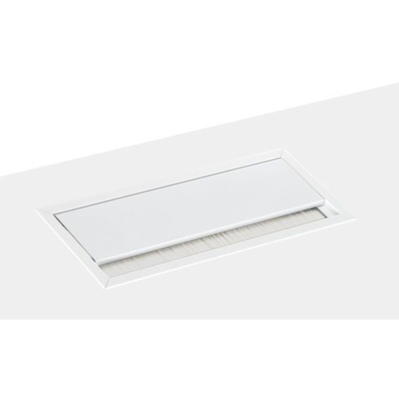 Sans Marque - Top access Arch métal l 24 x p 10 cm - blanc - Maxiburo