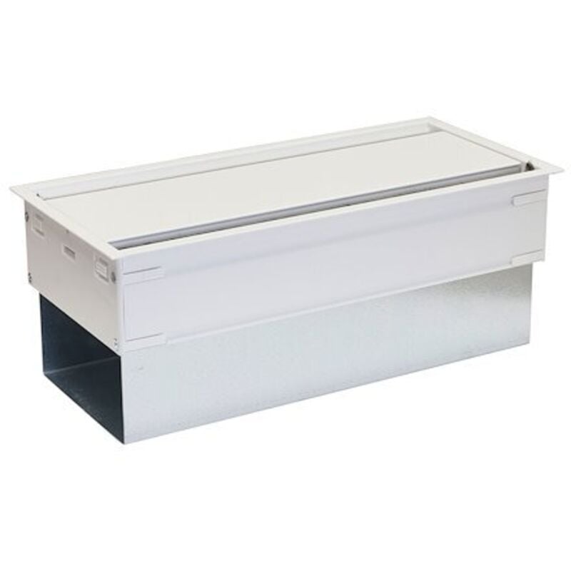 Top Access blanc à ouverture double l 27 x p 13 cm pour bureaux et tables Absolu / Onyx / Pluggin