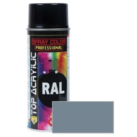 TOP ACRYLIC spray acrilic gris plata ral-7001 400ml , 0UNIDADES