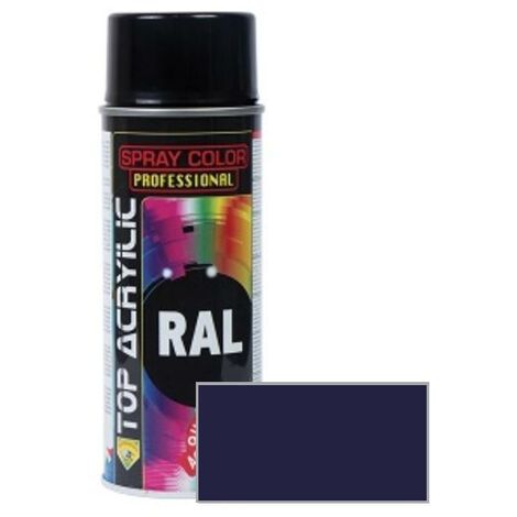 TOP ACRYLIC spray acrilico az/acero ral-5011 400ml , 0UNIDADES
