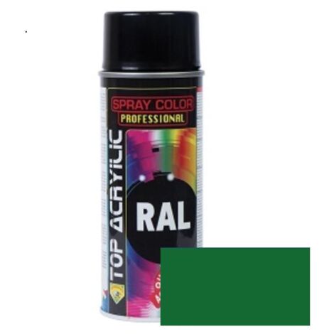 TOP ACRYLIC spray acrílico mate. ral 6002. aerosol. 400ml - top acrylic