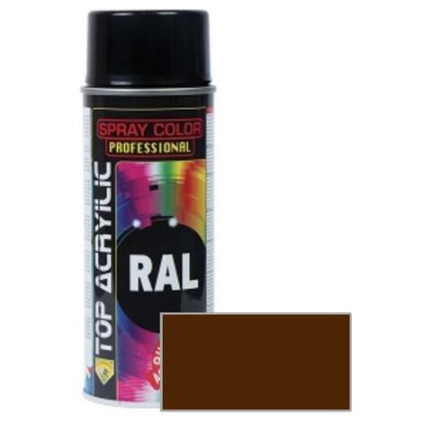 TOP ACRYLIC spray acrilico pardo nuez ral-8011 400ml , 0UNIDADES