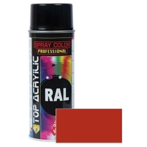 TOP ACRYLIC spray acrilico rojo coral ral-3016 400ml , 0UNIDADES