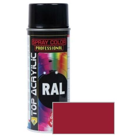 TOP ACRYLIC spray acrilico rojo rubi ral-3003 400ml , 0UNIDADES