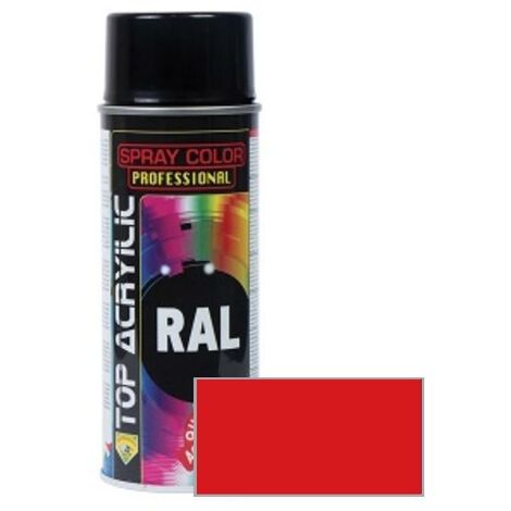 TOP ACRYLIC spray acrilico rojo trafic ral-3020 400ml , 0UNIDADES
