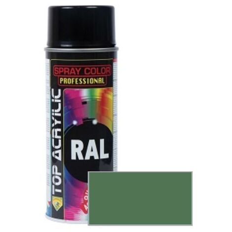 TOP ACRYLIC spray acrilico v/reseda ral-6011 400ml , 0UNIDADES