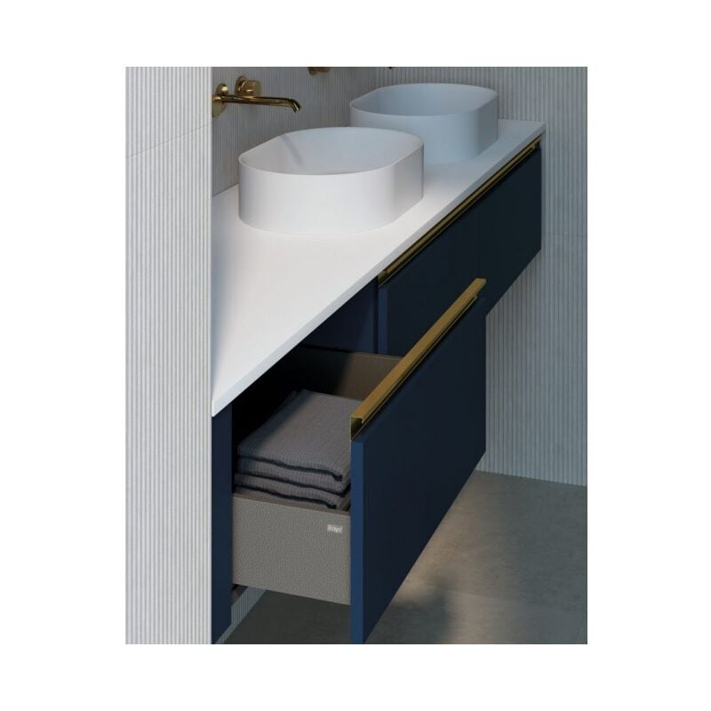 Top Blanc Brillant 80 cm