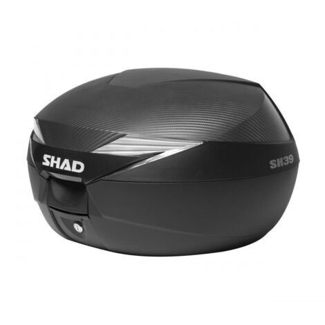 Top case 39L Carbone PRESS LOCK SYSTEM Shad SH39 pour moto